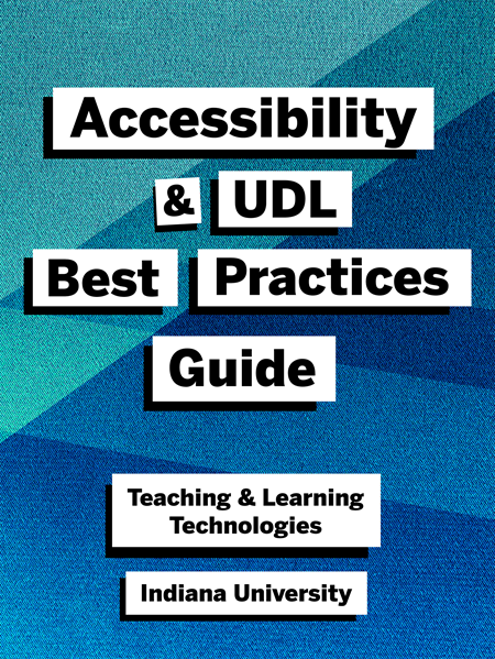 eBook cover with title in white boxes on a geometric background